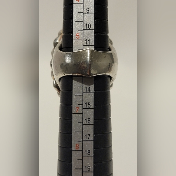 Stephen Webster Crystal Haze Sterling Silver Super Stud Ring - Size 6 - Picture 8 of 8